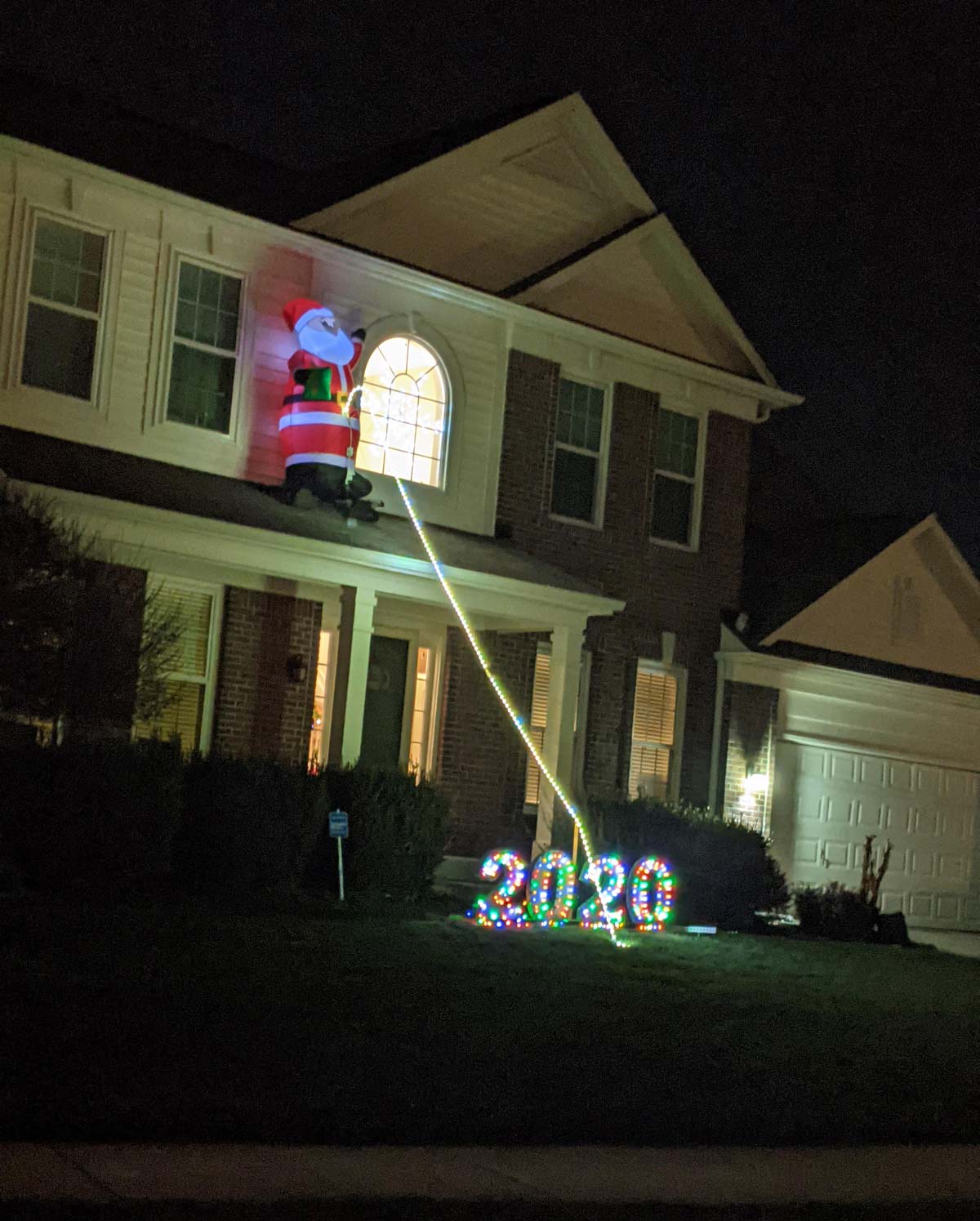 Santa's not a fan of 2020