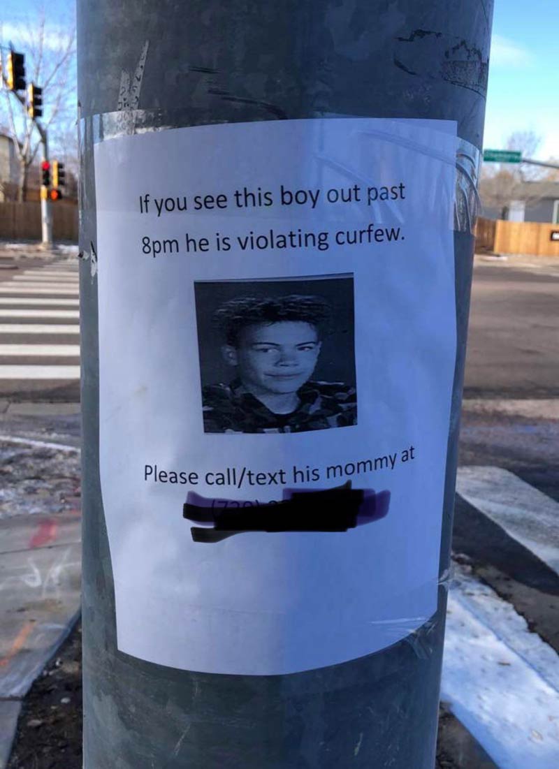 Saw this on a light pole
