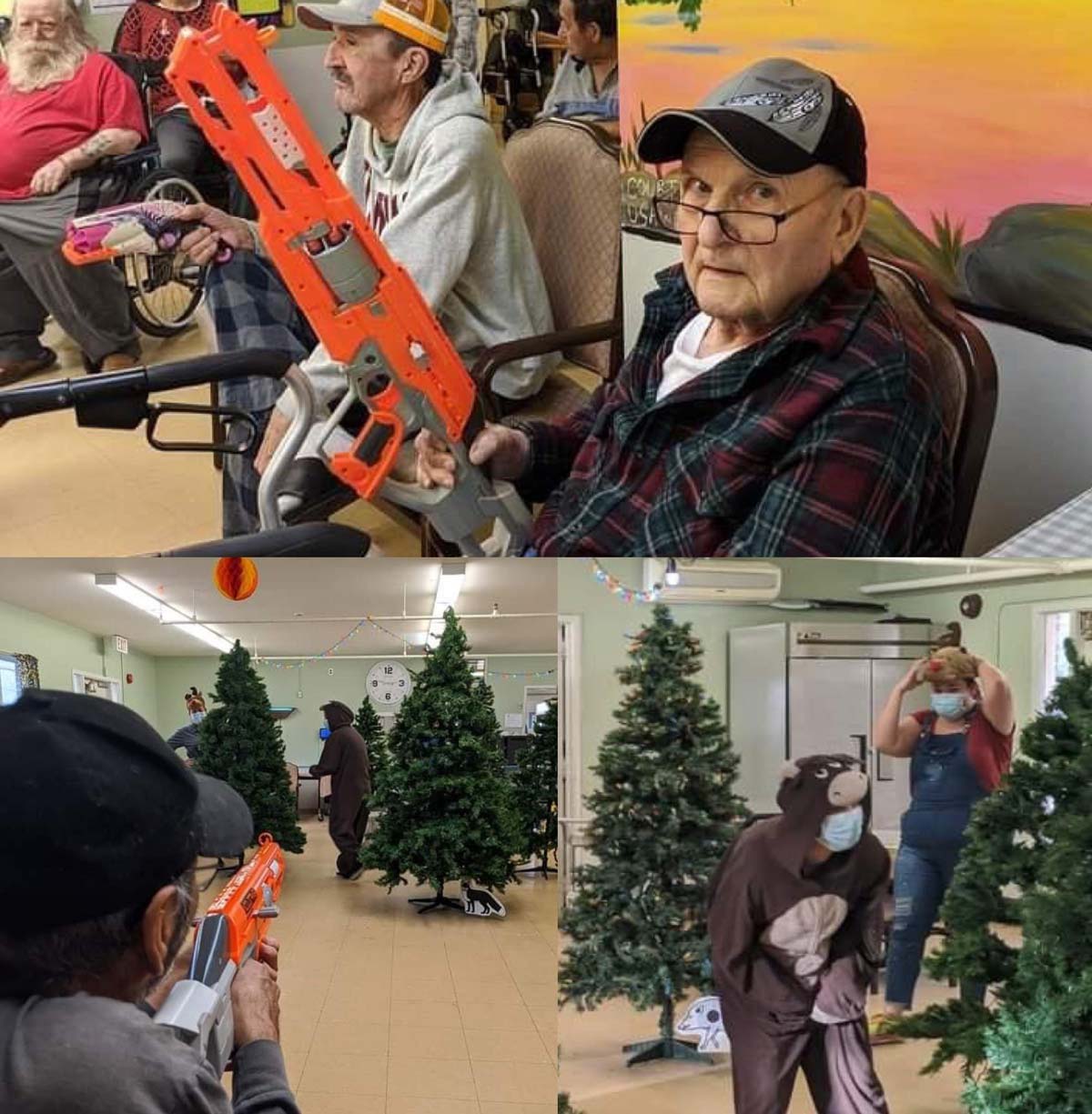 Doe! It’s deer huntin’ season at the nursing home!