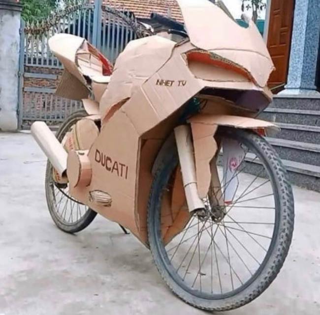 The new Ducati just got released