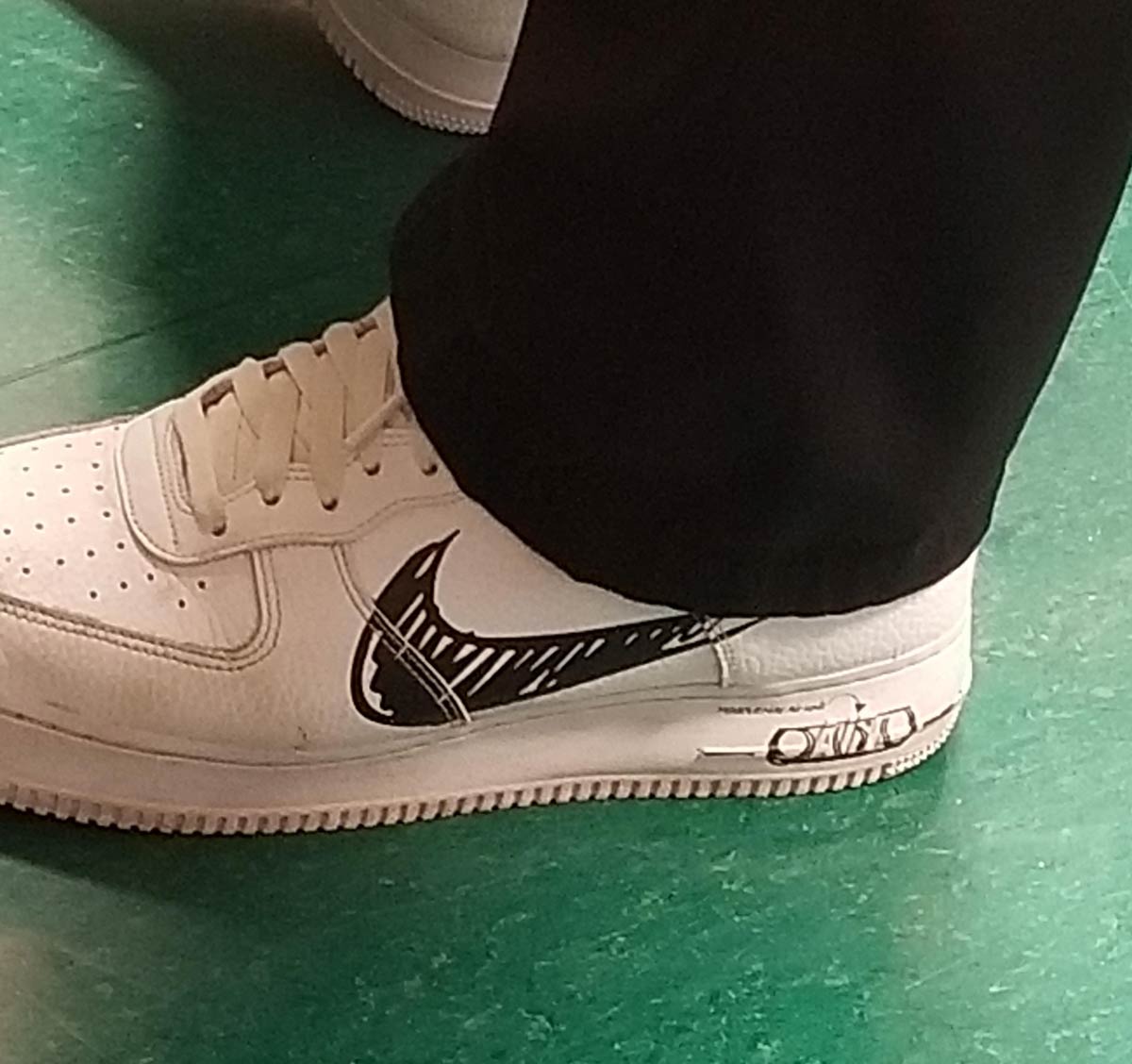 In the hospital, these are my nurse's shoes