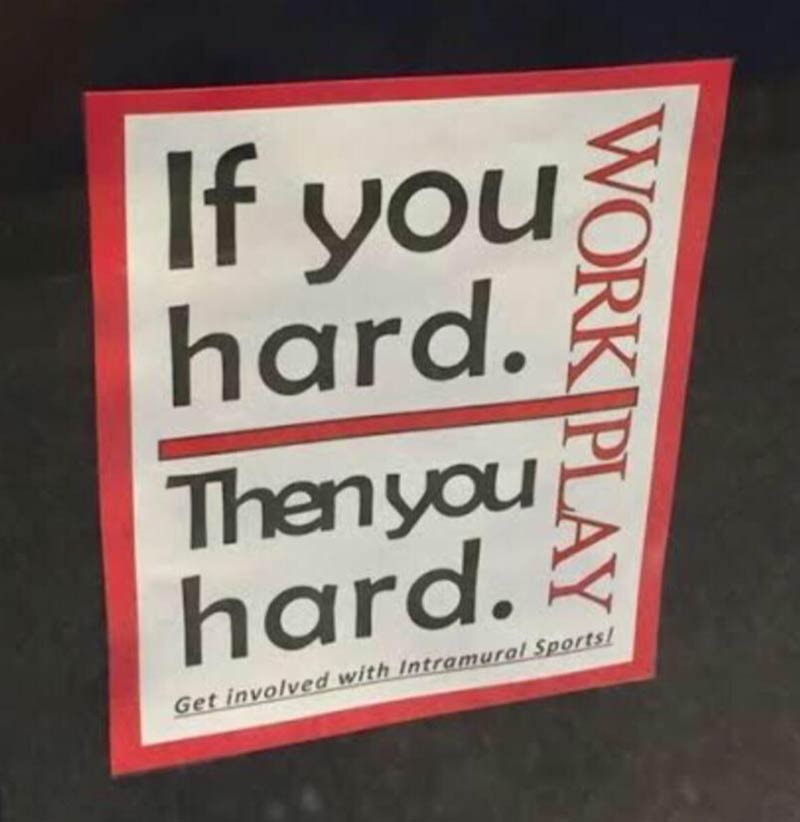If you hard..