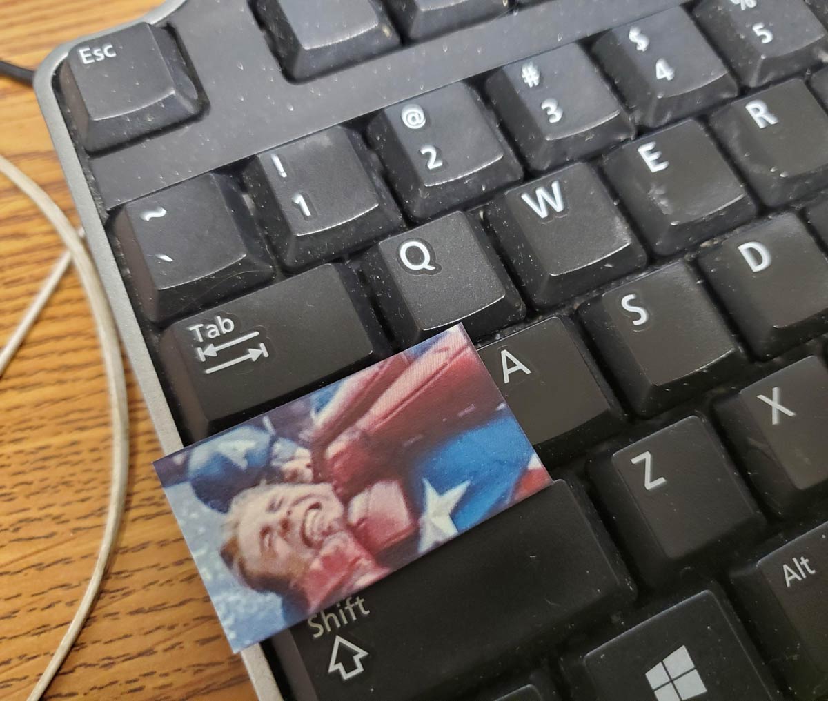 Found on my keyboard this morning