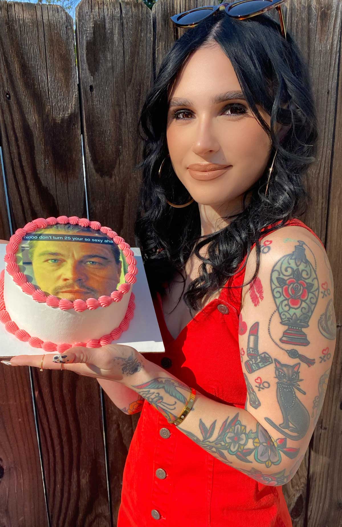 I turned 25 today and my boyfriend got me this cake..
