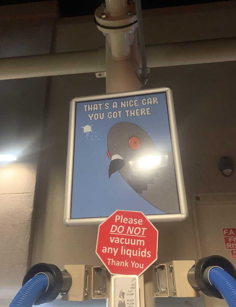 Sign at my local car wash