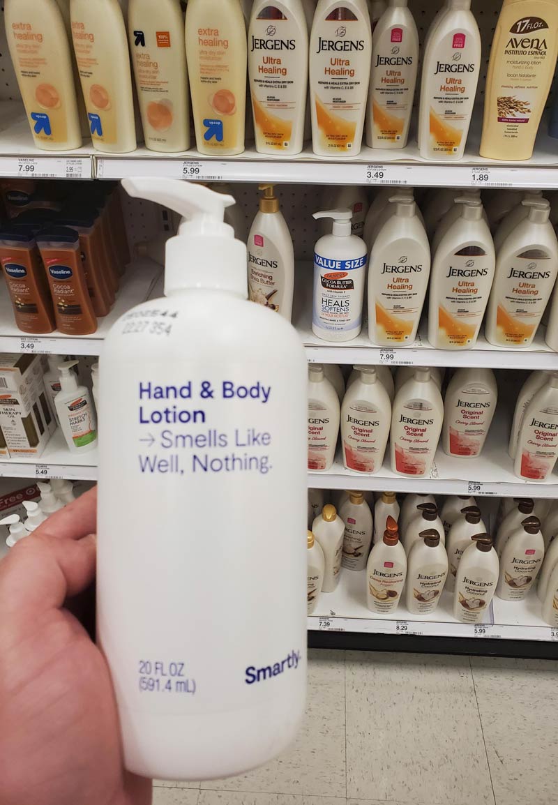 Finally, a lotion that gets me