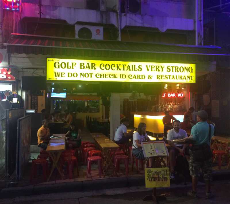 This bar in Thailand