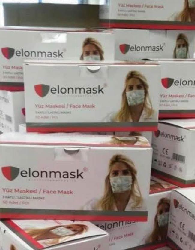 Creative mask brand in Turkey
