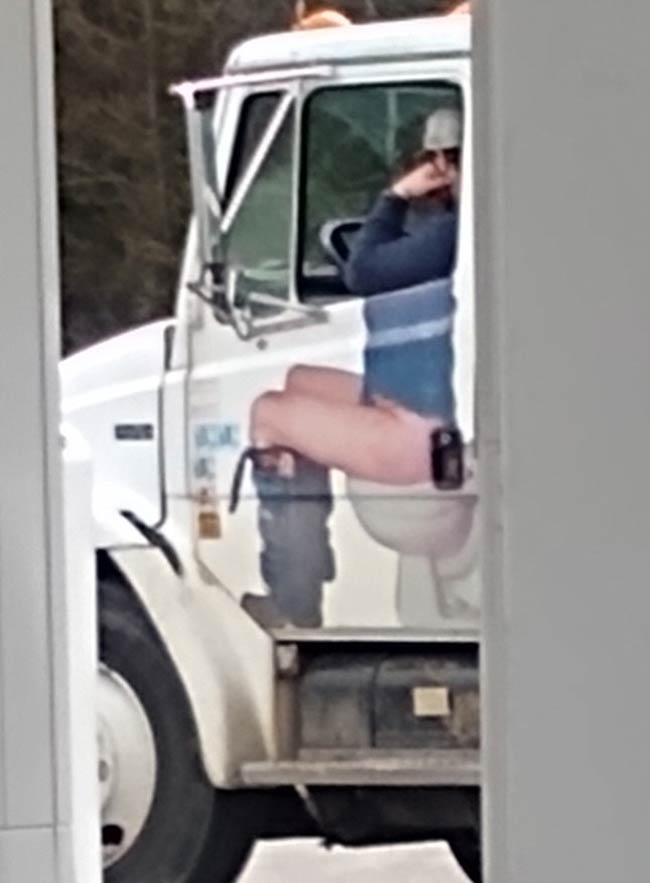 This septic truck