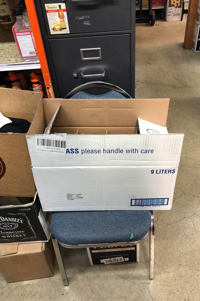 Well placed sticker