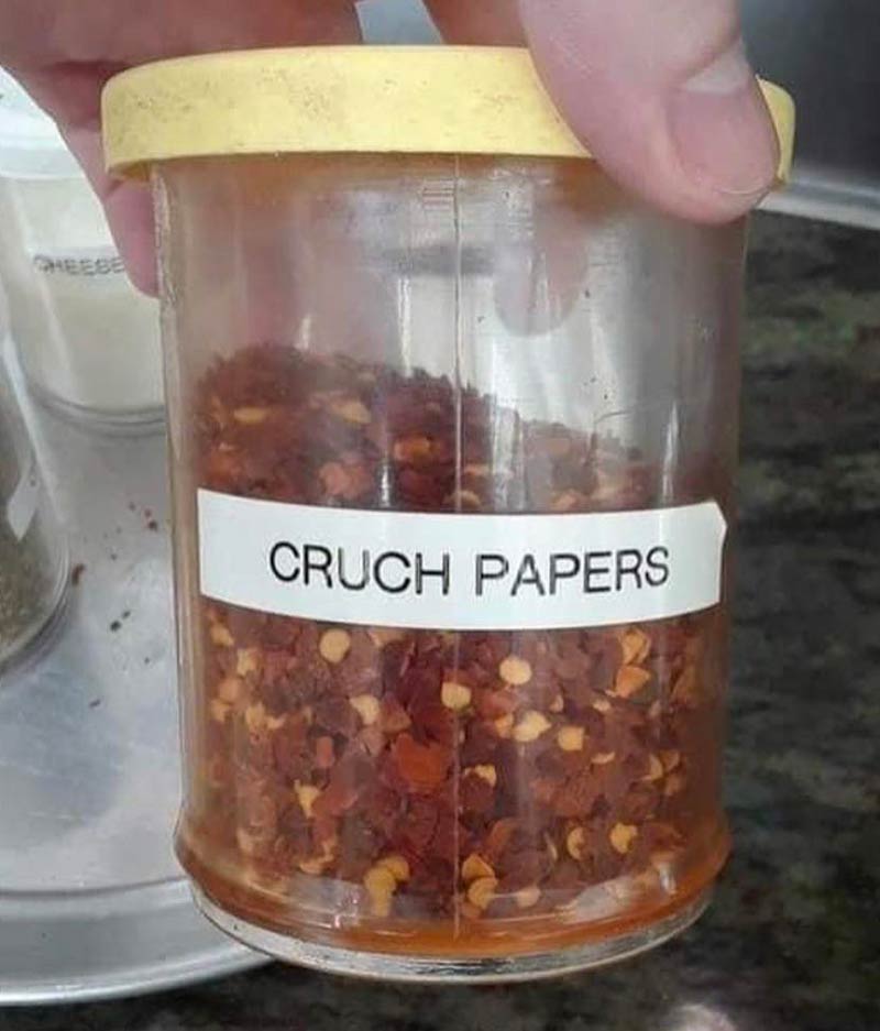 Cruch Papers anyone?