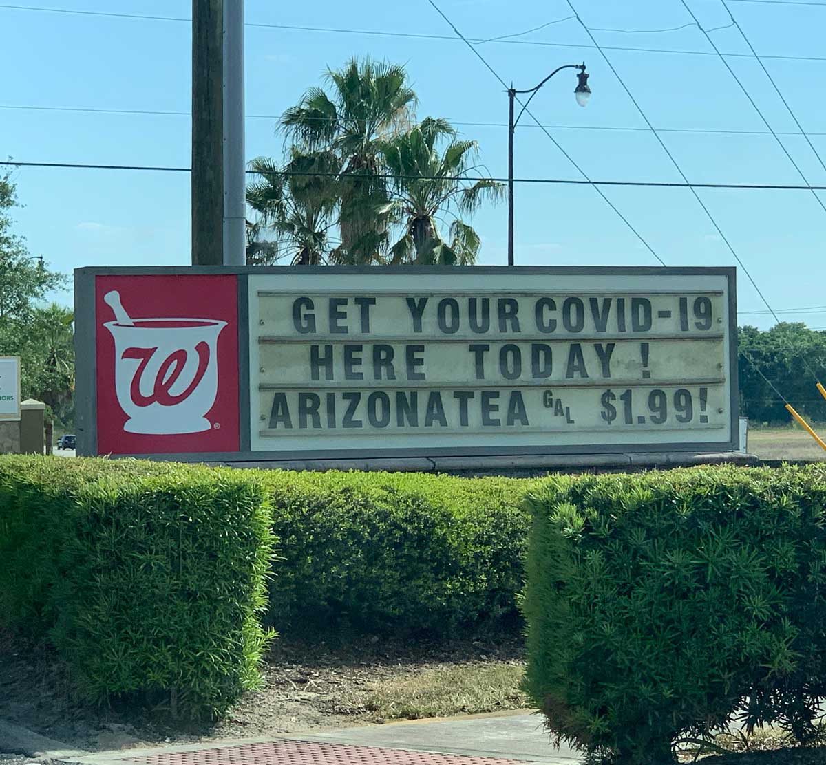 Seen at my local Walgreens in Florida