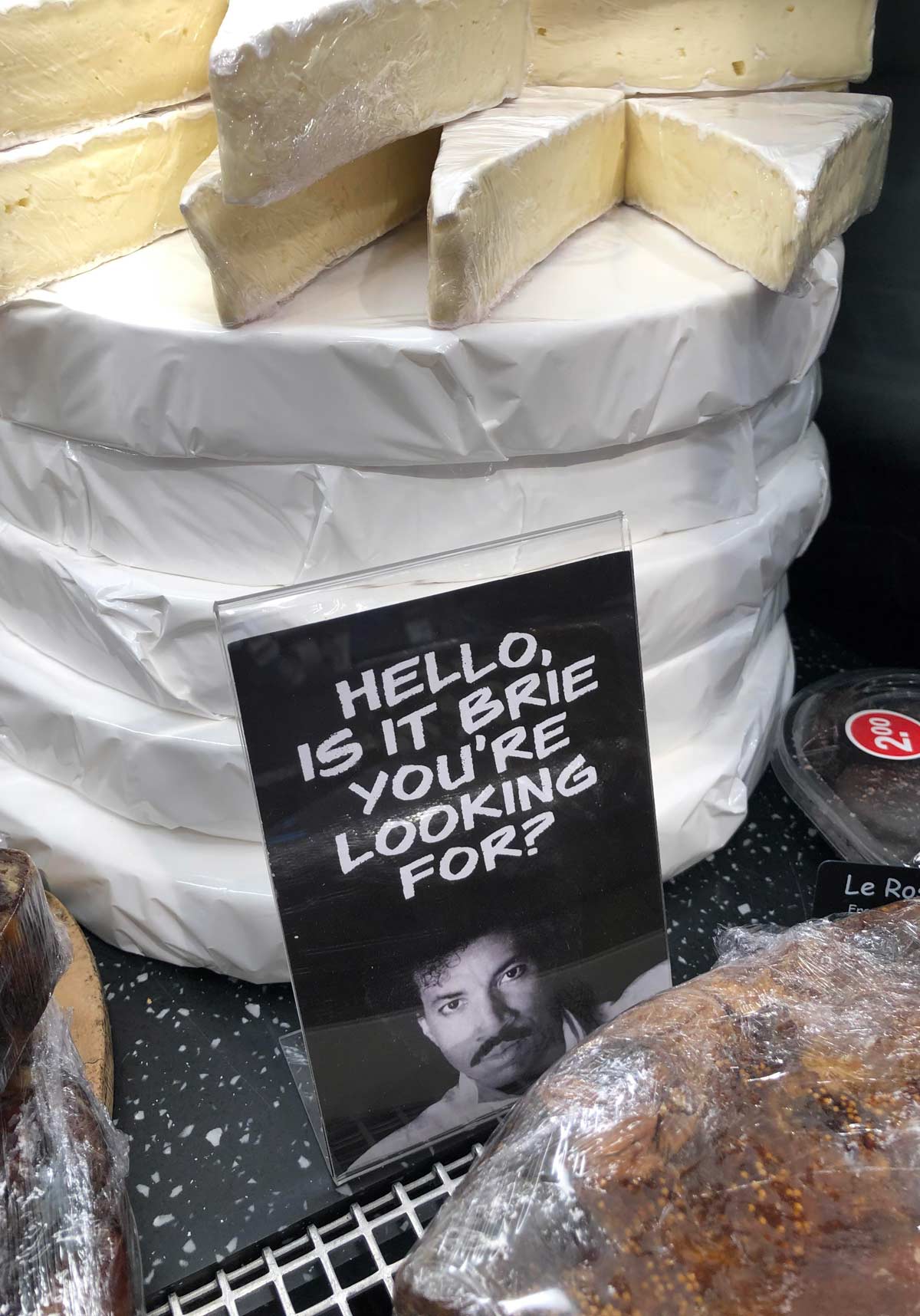 At my local cheese store