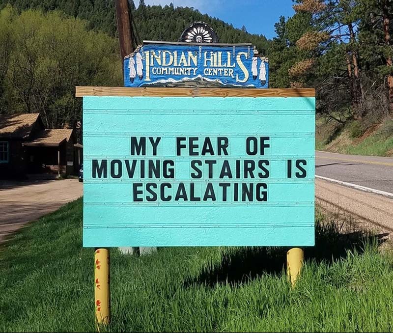 Fear of Moving Stairs