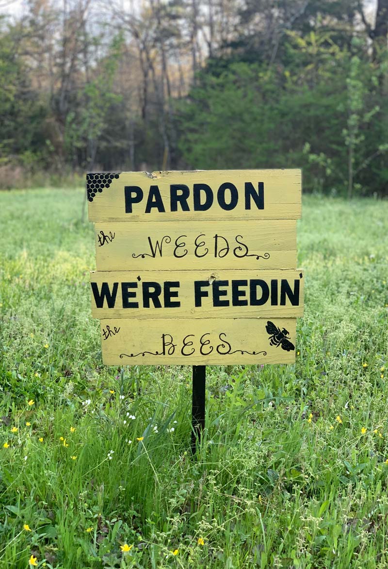Pardon Weeds..