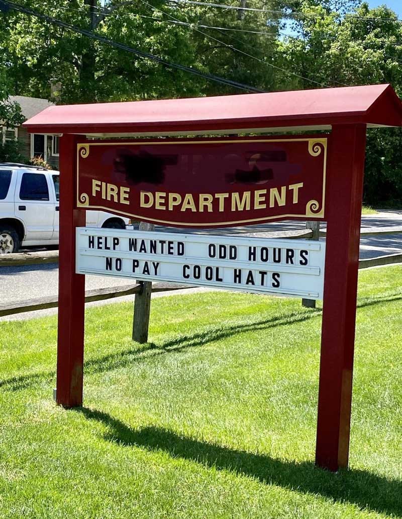 Join the Fire Department!