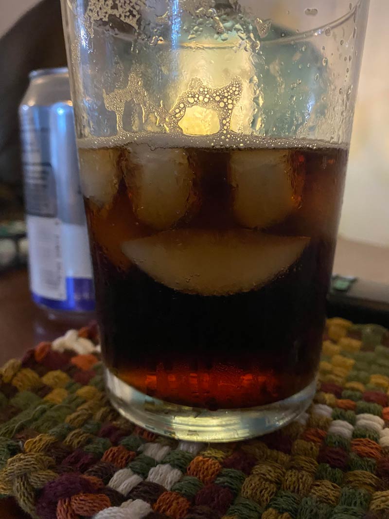 My coke is smiling at me