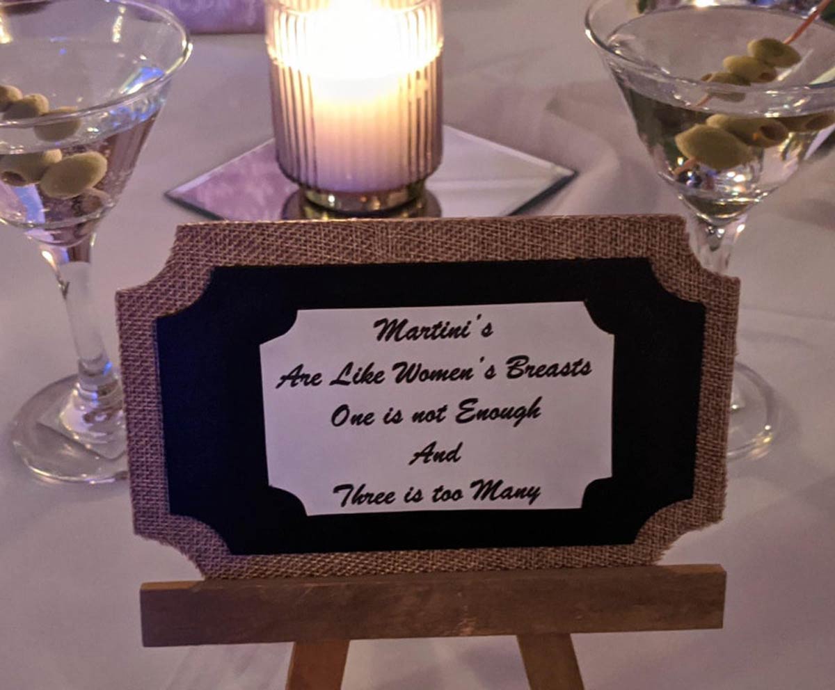 At my uncle's wedding and just found out my grandpa said this all the time