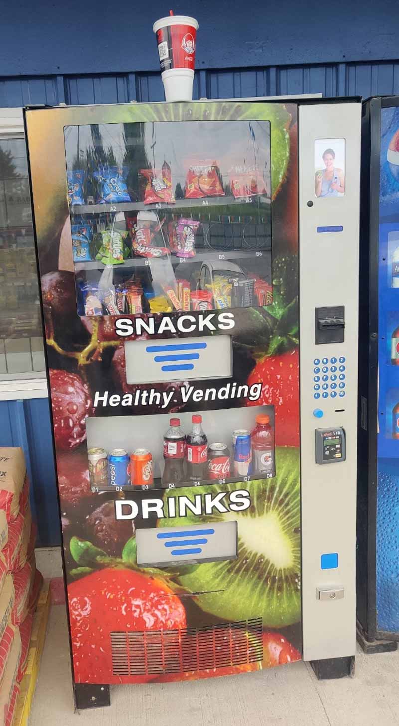 They're trying to stay healthy at my local hardware store