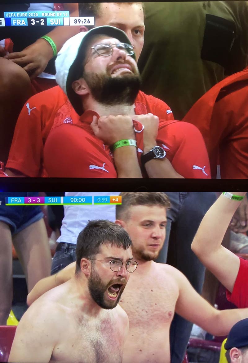 The Passion of a Football Fan