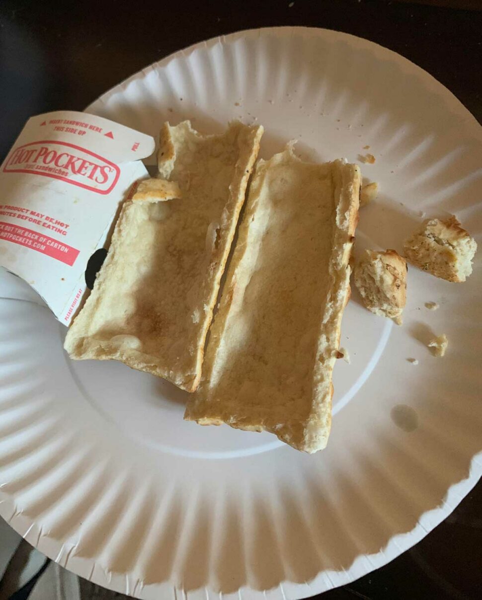 I got an empty hot pocket Odd Stuff Magazine