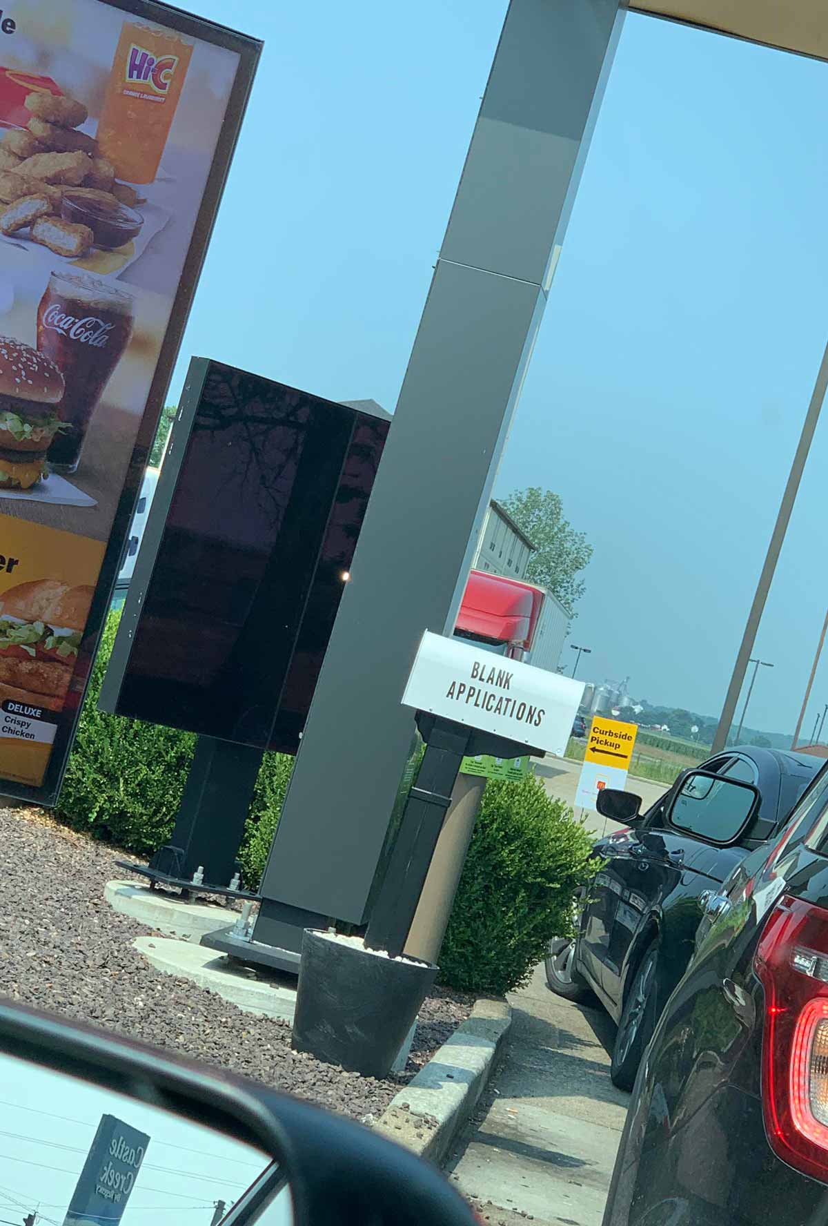 The local McDonald's has been getting pretty desperate lately
