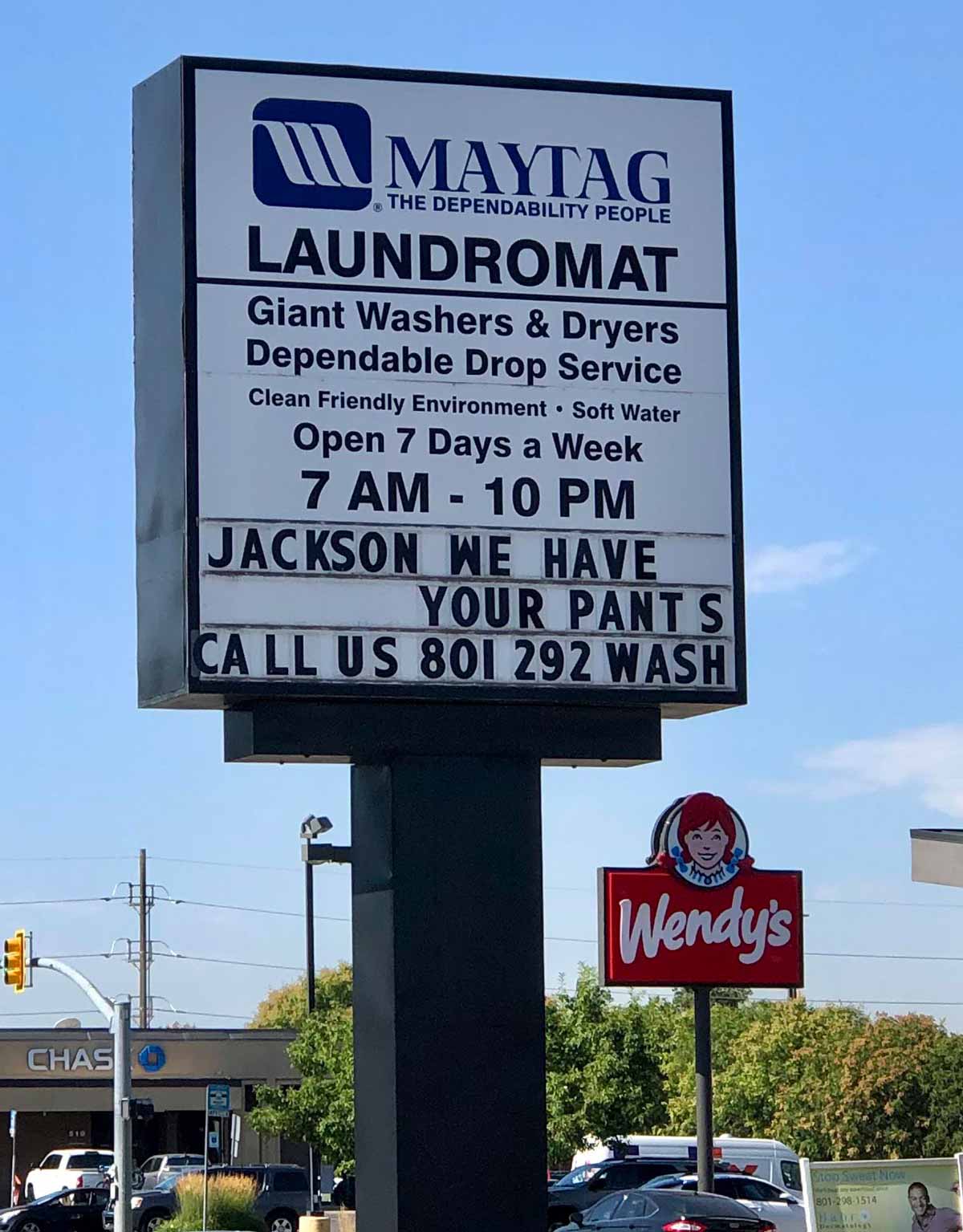 My local laundromat