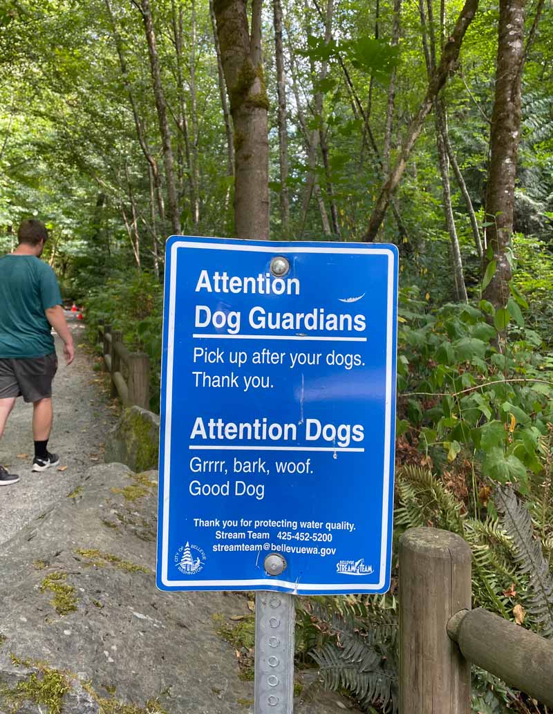 Finally a sign my dog can read