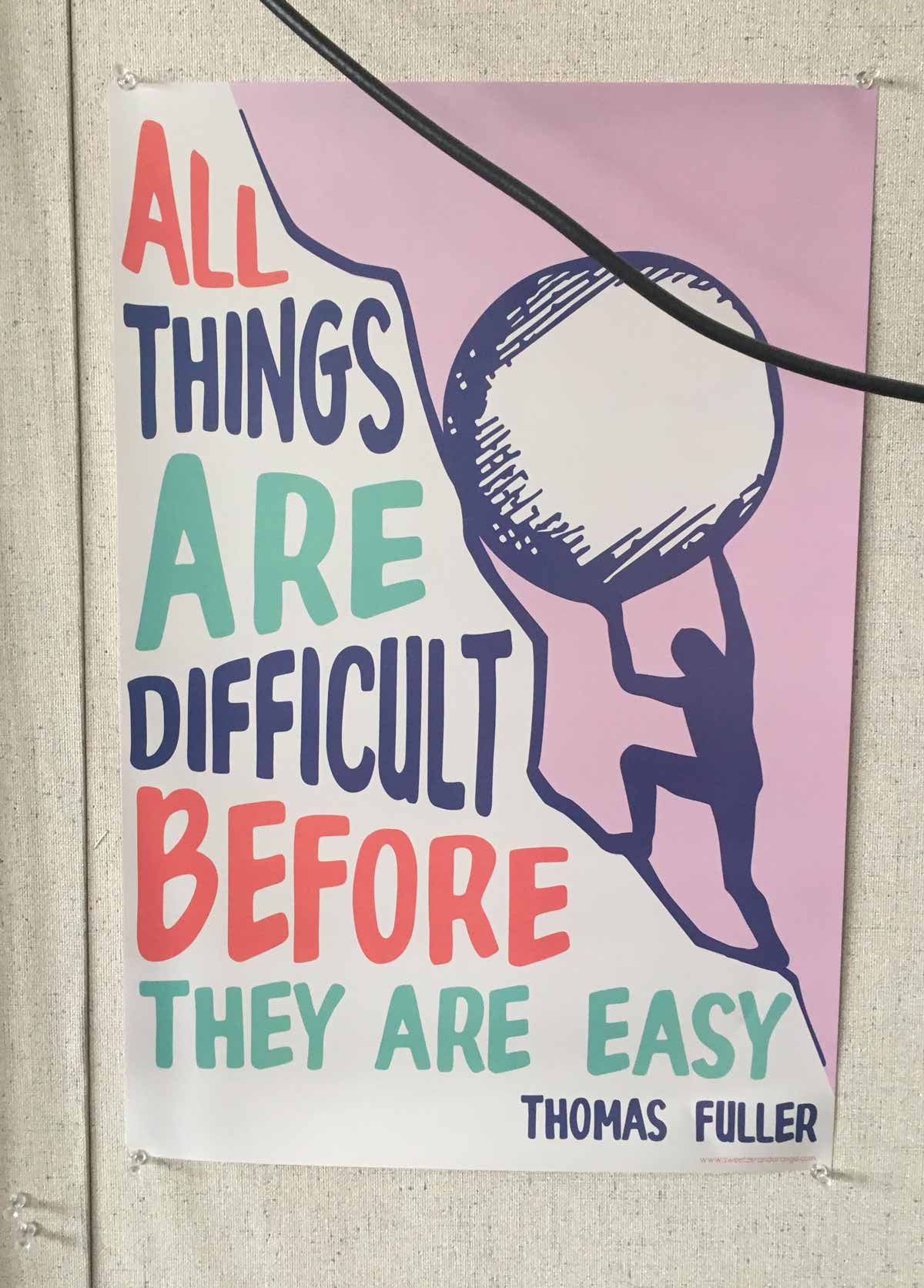 Maybe Sisyphus wasn’t the best example for this poster
