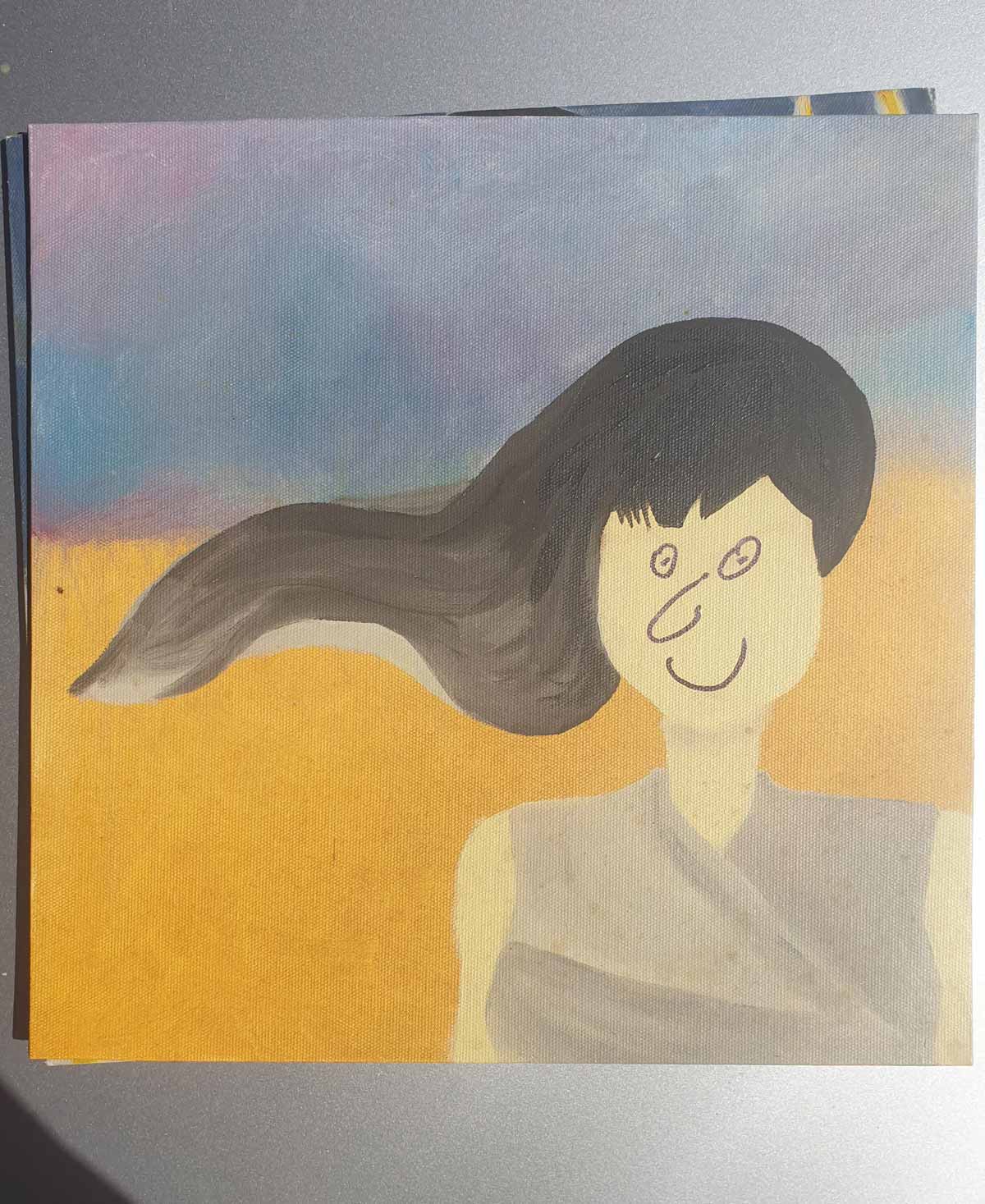 I started painting during lockdown