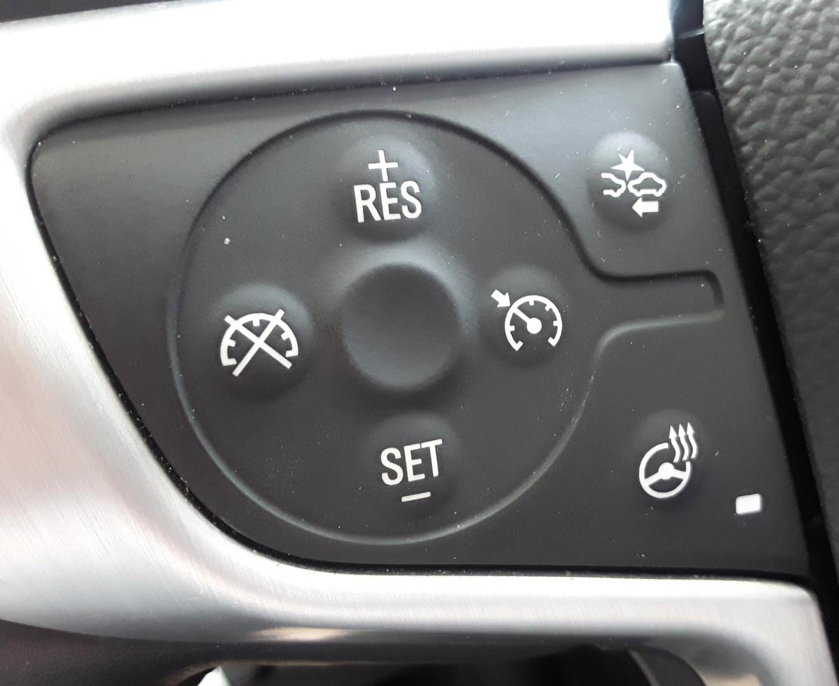 My rental car has a "Ram the guy in front of you" button
