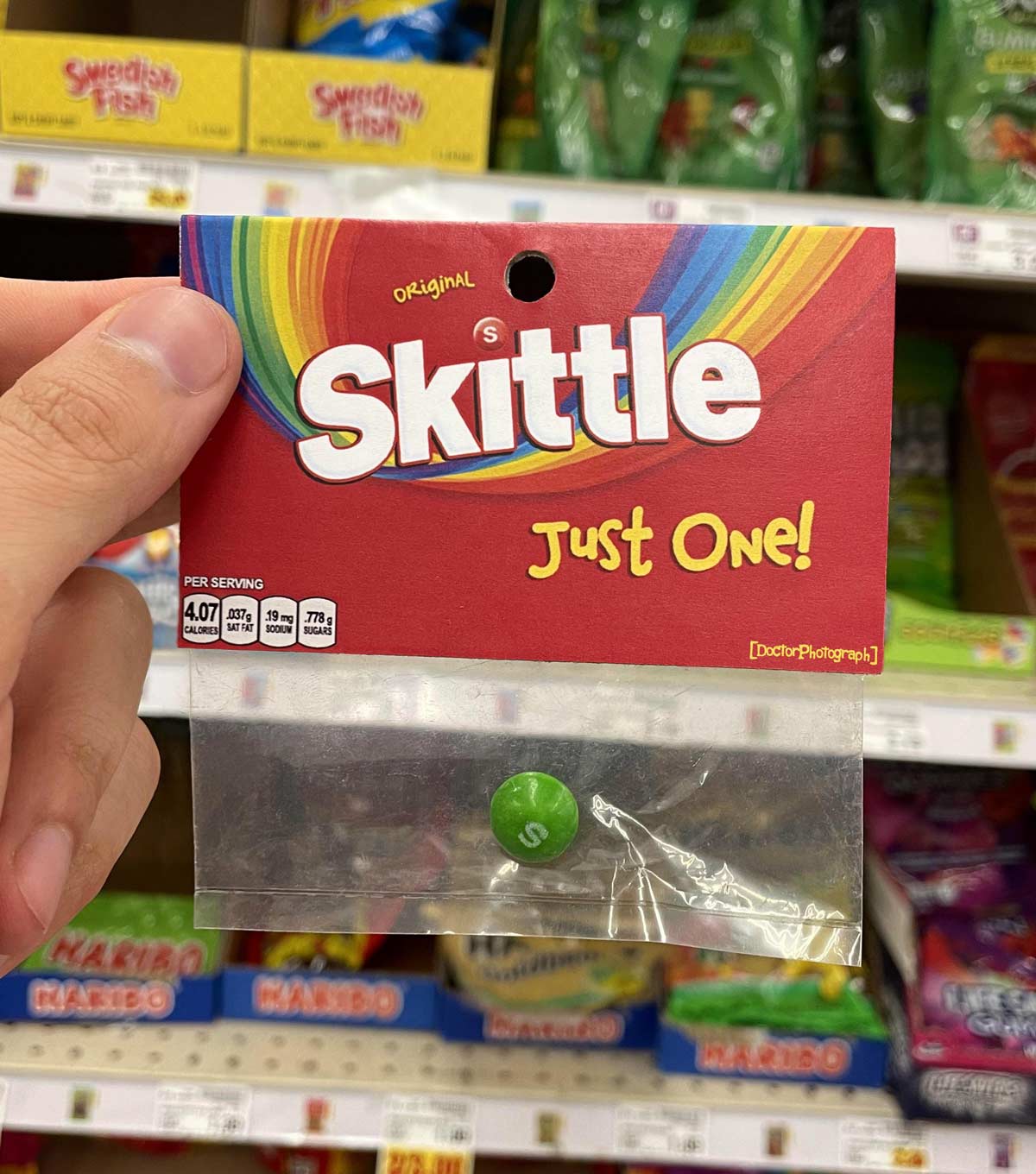 Taste (the green bit of) the rainbow