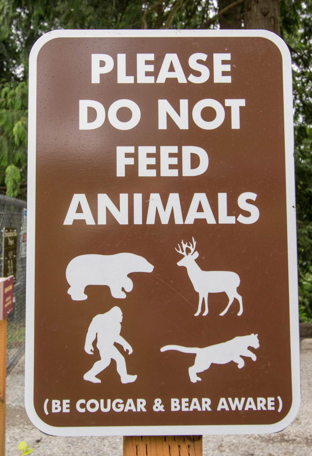 Do not feed the what?!