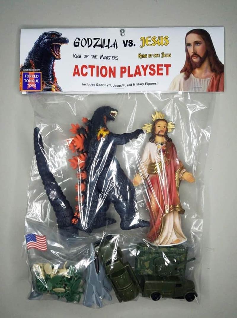 Godzilla Vs. Jesus