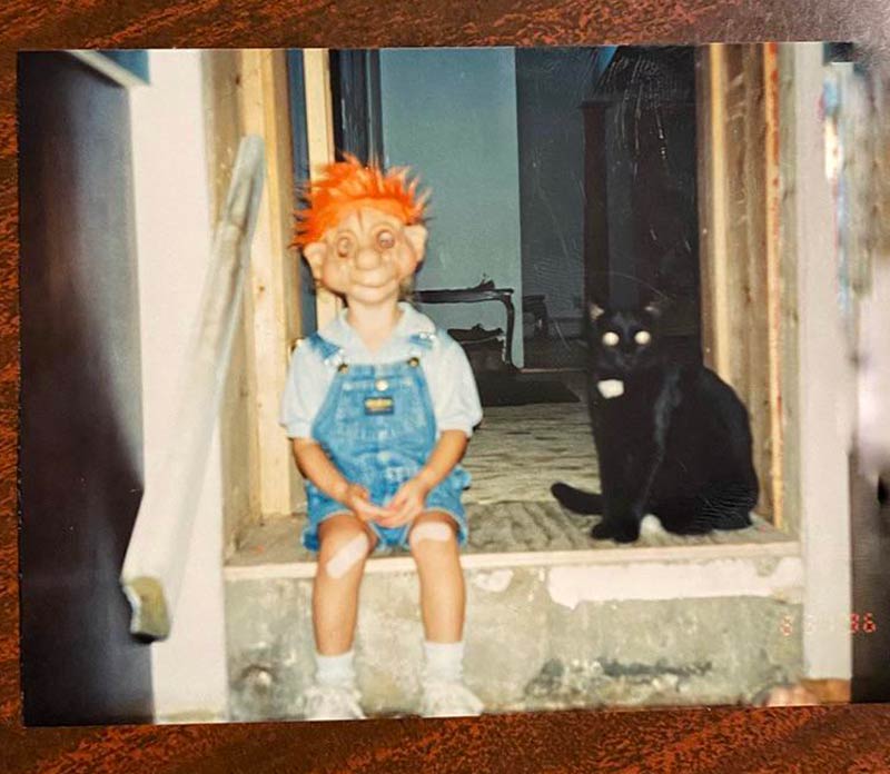 Recently came across this terrifying photo of me from 1996