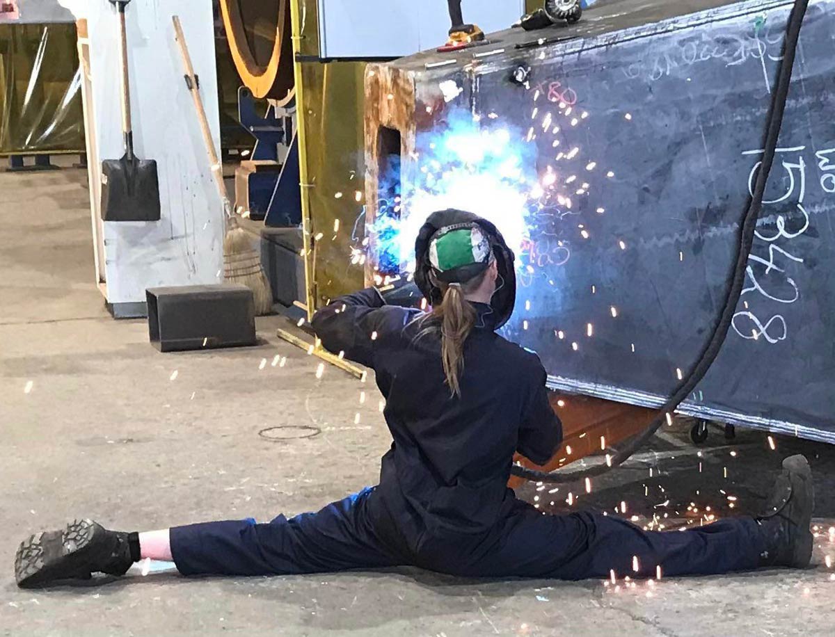 Welding with the stars