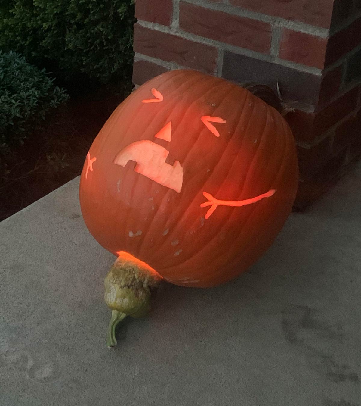 I’m prouder of my pumpkin this year than I should be