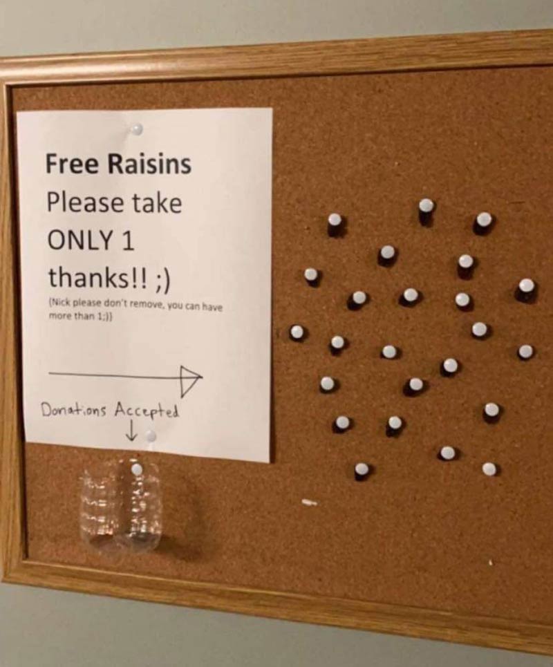 Free Raisins