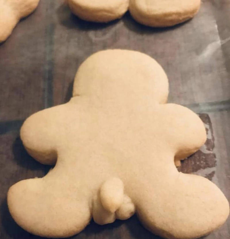 My wife fired me from baking cookies with her