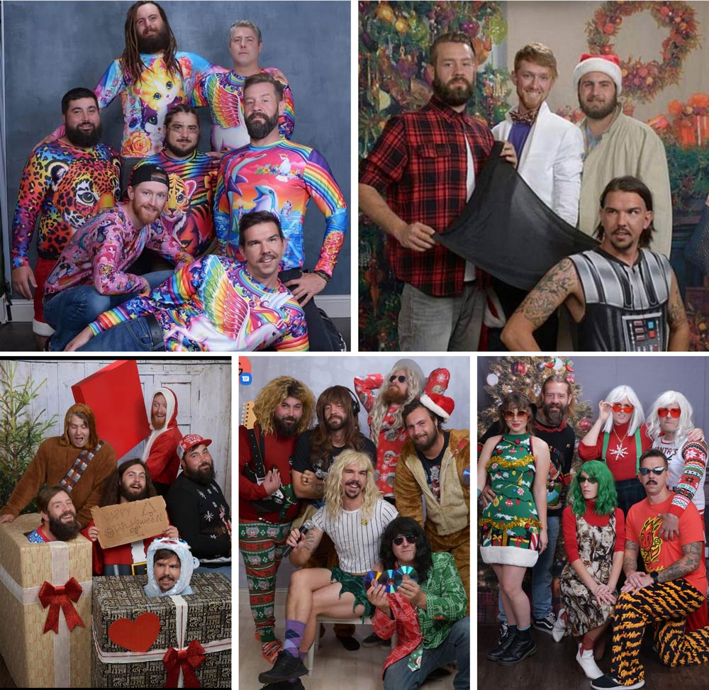 For the 5th year, my friends and I got Christmas Photos taken at our local JCPenney