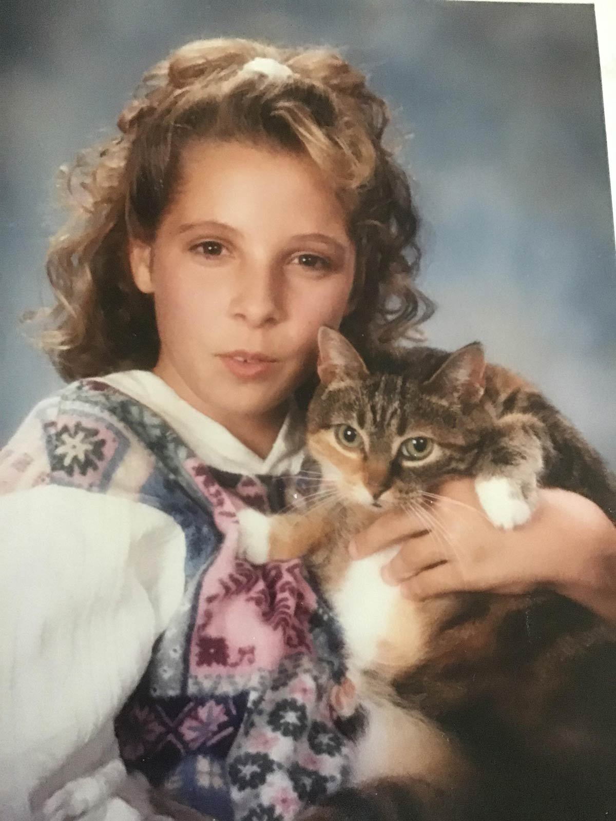 My mom found this pic of me ca. 1994. So your telling me I took an awesome cat pic with a Blue Steel pose before I had internet? Yes!