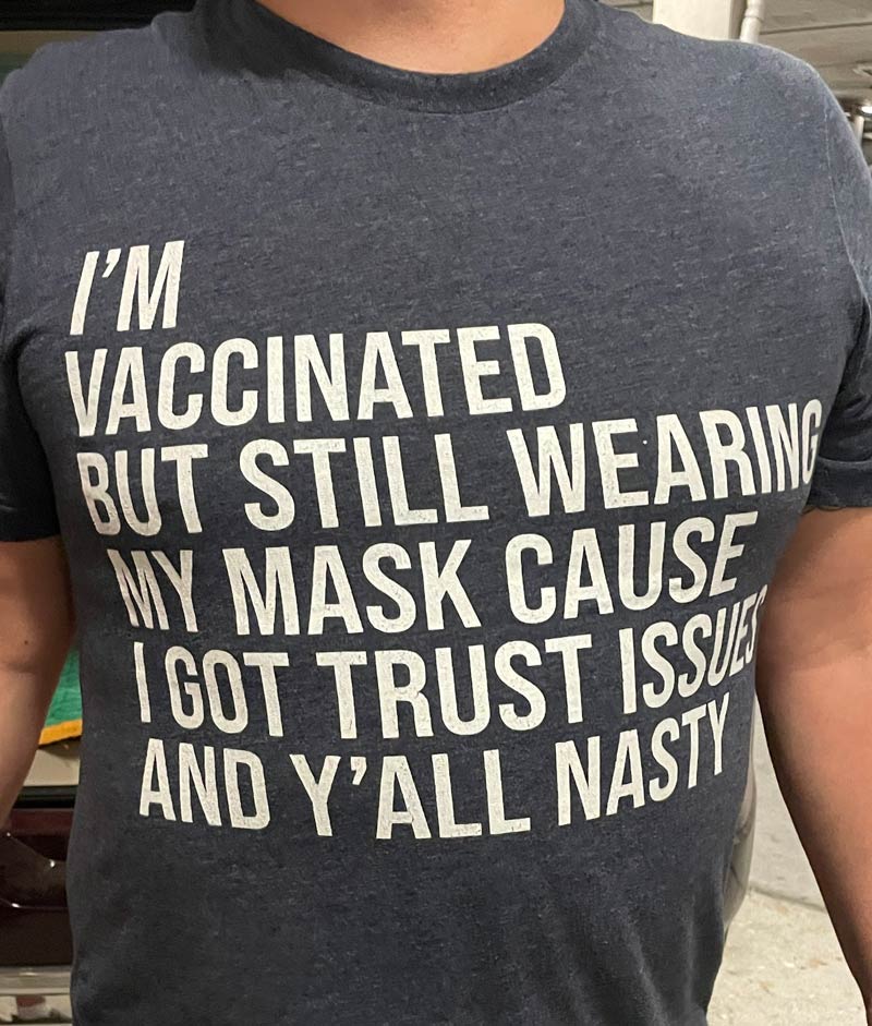 I'm vaccinated..