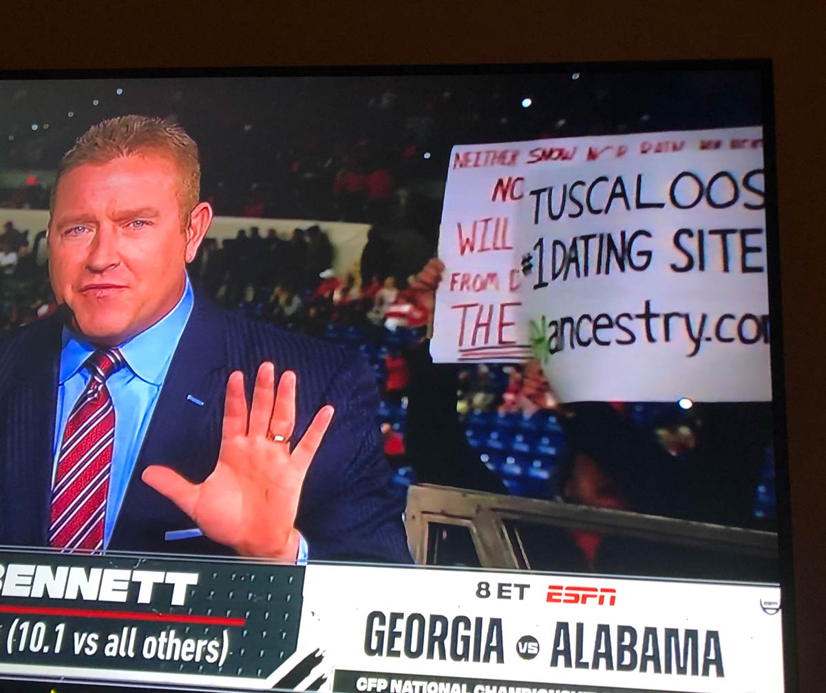 Spotted on ESPN