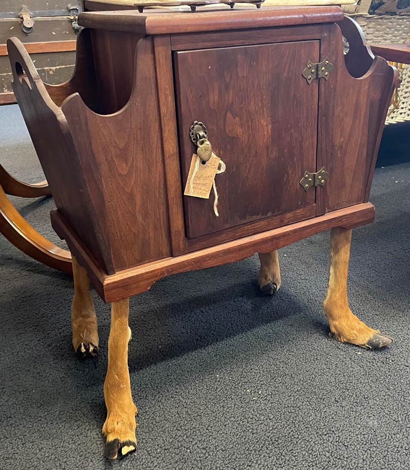 My wife is antique shopping and threatened to bring this home. I’m pretty sure she’s joking but I still kind of want to change the locks, just in case