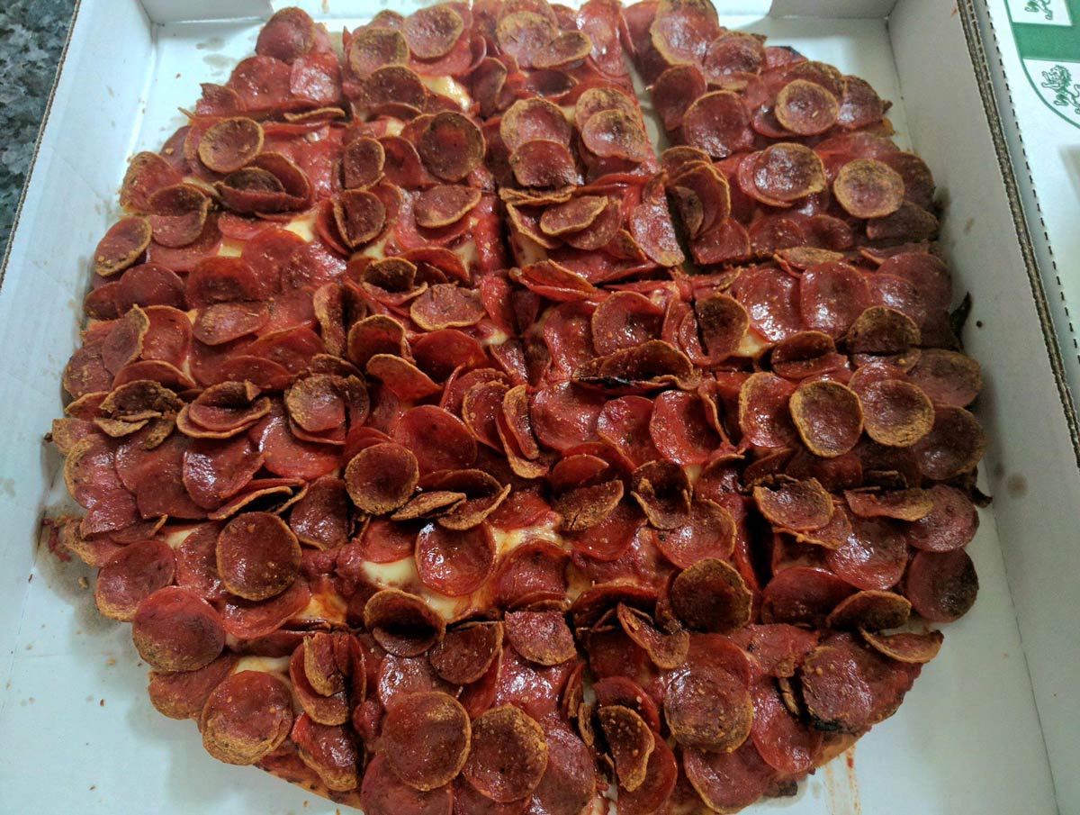For future reference Pizza Hut, this is what I mean when I say extra pepperoni