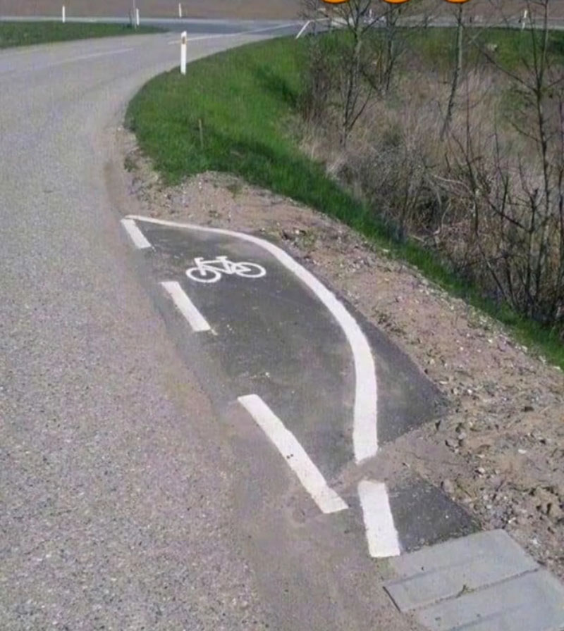 Finally we got an essential bike lane