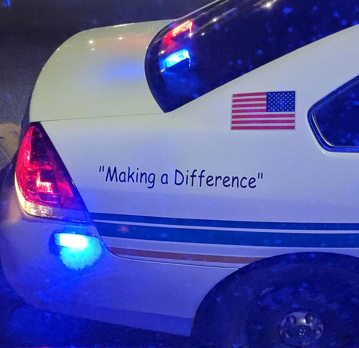 Comic Sans used for a police slogan in Orlando, Florida