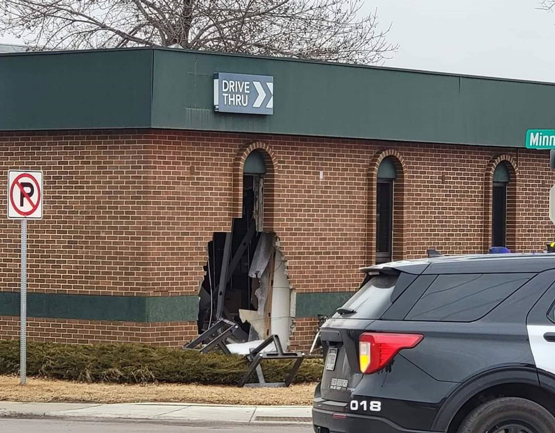 Someone took the Drive Thru sign a bit too literally
