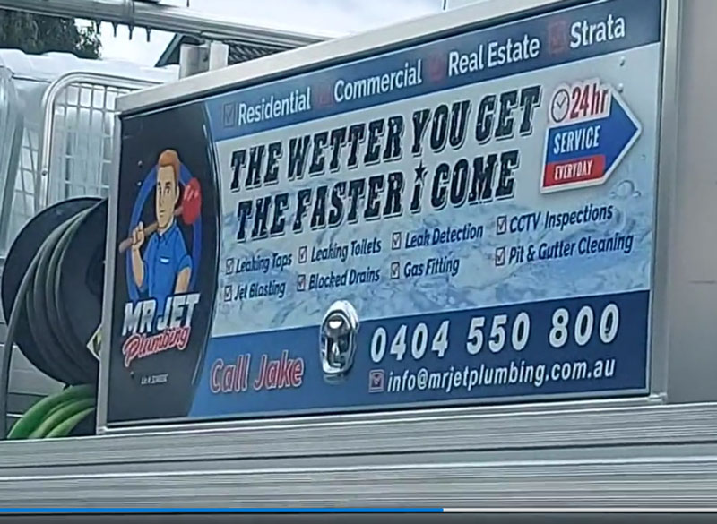 Advertising at its finest. (Western Sydney, NSW)