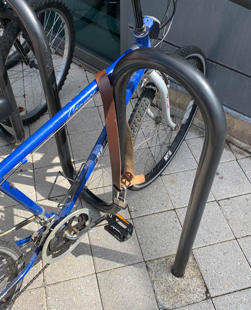 Make sure to lock your bike